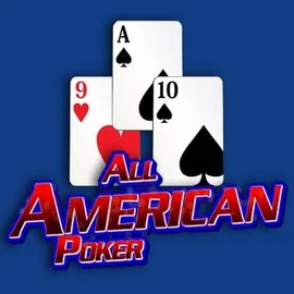 Official Table Games logo: All American Poker by RTG (Reel Time Gaming) at Night Luck Casino