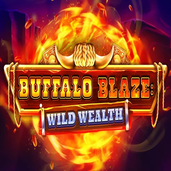 Logo of Buffalo Blaze Wild Wealth from OctoPlay at Night Luck Casino