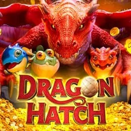 Dragon Hatch slot logo by PG Soft at Night Luck CasinoDragon Hatch