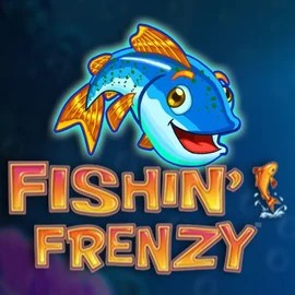 Fishin Frenzy slot logo by Blueprint Gaming at Night Luck CasinoFishin Frenzy