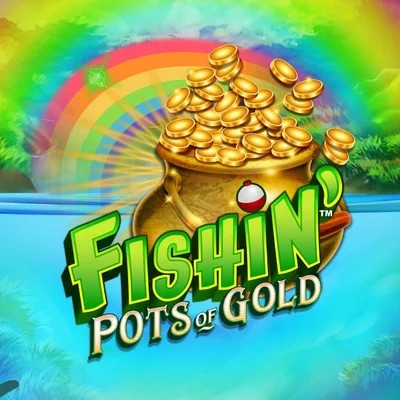 Fishin Pots Of Gold slot logo by Gameburger Studios at Night Luck CasinoFishin Pots Of Gold