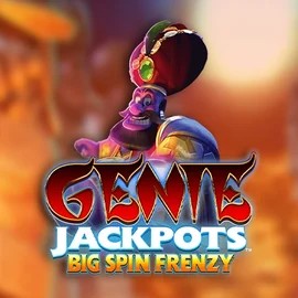 Genie Jackpots: Big Spin Frenzy game by Blueprint Gaming – logo hosted on Night Luck Casino