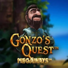 Gonzo's Quest Megaways logo by Red Tiger Gaming at Night Luck CasinoGonzo's Quest Megaways