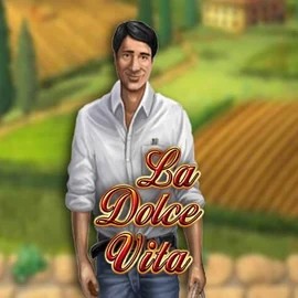 Logo of La Dolce Vita from Gamomat at Night Luck Casino