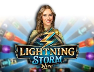 Live Casino logo of Lightning Storm from Evolution at Night Luck Casino