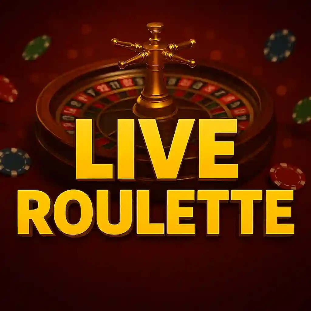 Live Roulette logo – Live Casino by Evolution at Night Luck Casino