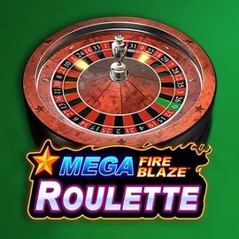 Table Games logo of Mega Fire Blaze Roulette from Playtech at Night Luck Casino