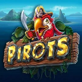 Logo of Pirots from ELK Studios at Night Luck Casino