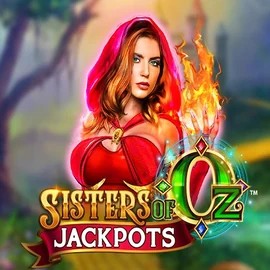 Sisters Of Oz Jackpots logo by Triple Edge Studios at Night Luck Casino