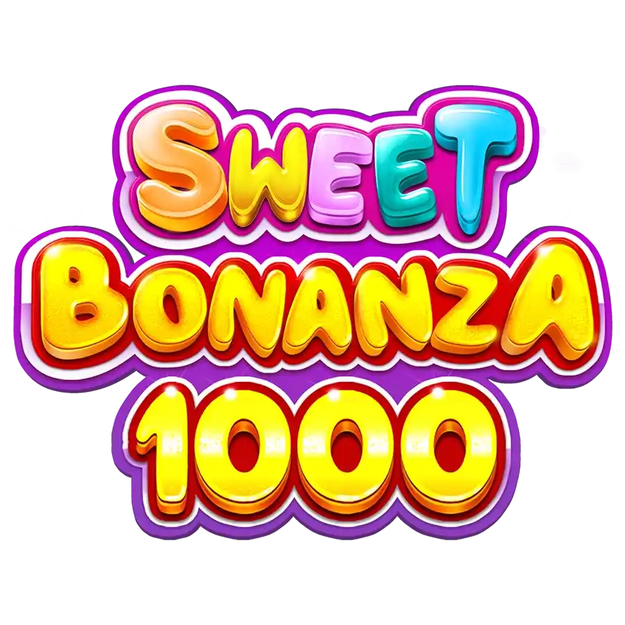 Sweet Bonanza 1000 slot logo by Pragmatic Play at Night Luck CasinoSweet Bonanza 1000