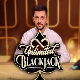 Unlimited Blackjack slot logo by Ezugi at Night Luck CasinoUnlimited Blackjack