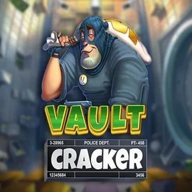 Vault Cracker slot logo by Red Tiger Gaming at Night Luck CasinoVault Cracker
