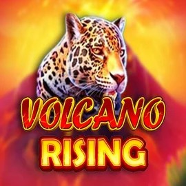 Volcano Rising online game logo by RubyPlay on nightluckcasino.eu